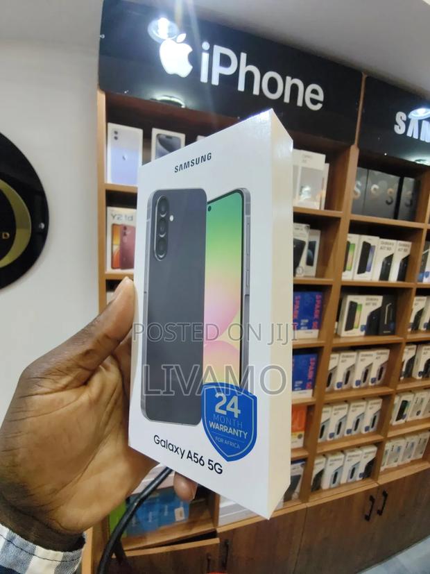 New Samsung Galaxy A56 256 GB Black - thumbnail 5