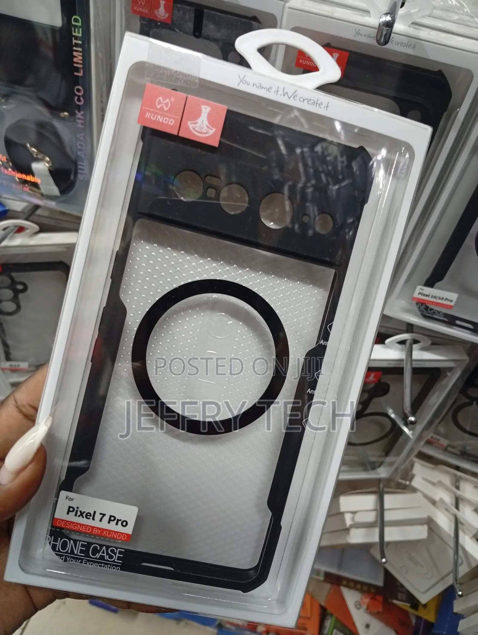 Google Pixel 7 Pro Transparent, Frosted Finish Case