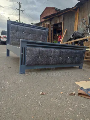 Grey Wood Bed 5x6
