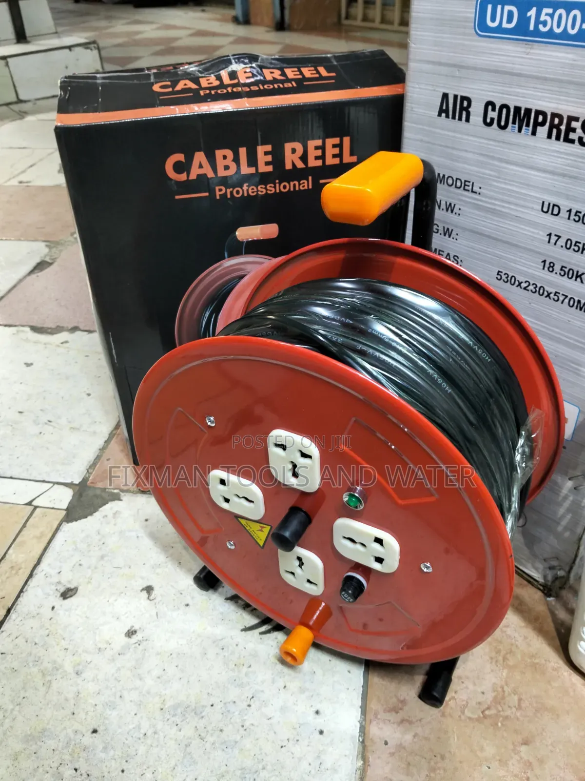 Copper Extension Cable Reel 2.5 Mm 50 M Long
