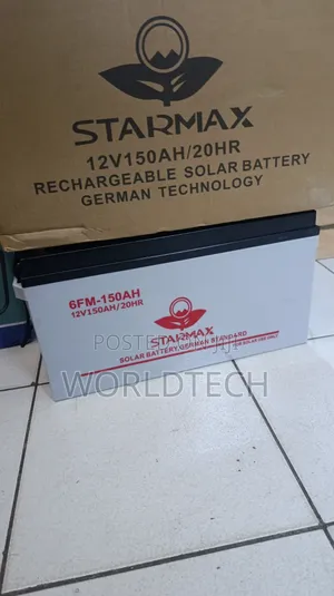 150 Ah Starmax Solar Battery/12v 150ah Starmax Batttery
