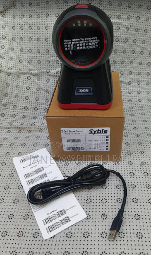 New Desktop Barcode Scanner
