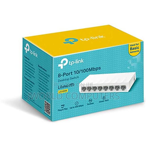 Tp Link 8port 10/10mps Ls1008 - main view