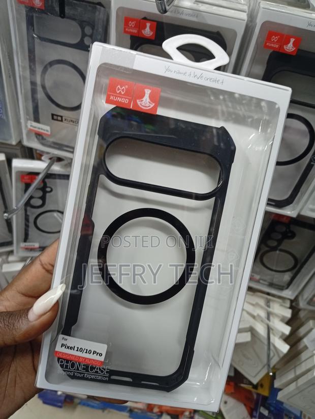 Google Pixel 10 or Pixel 10 Pro Premium Transparent Magnetic Case - thumbnail 2