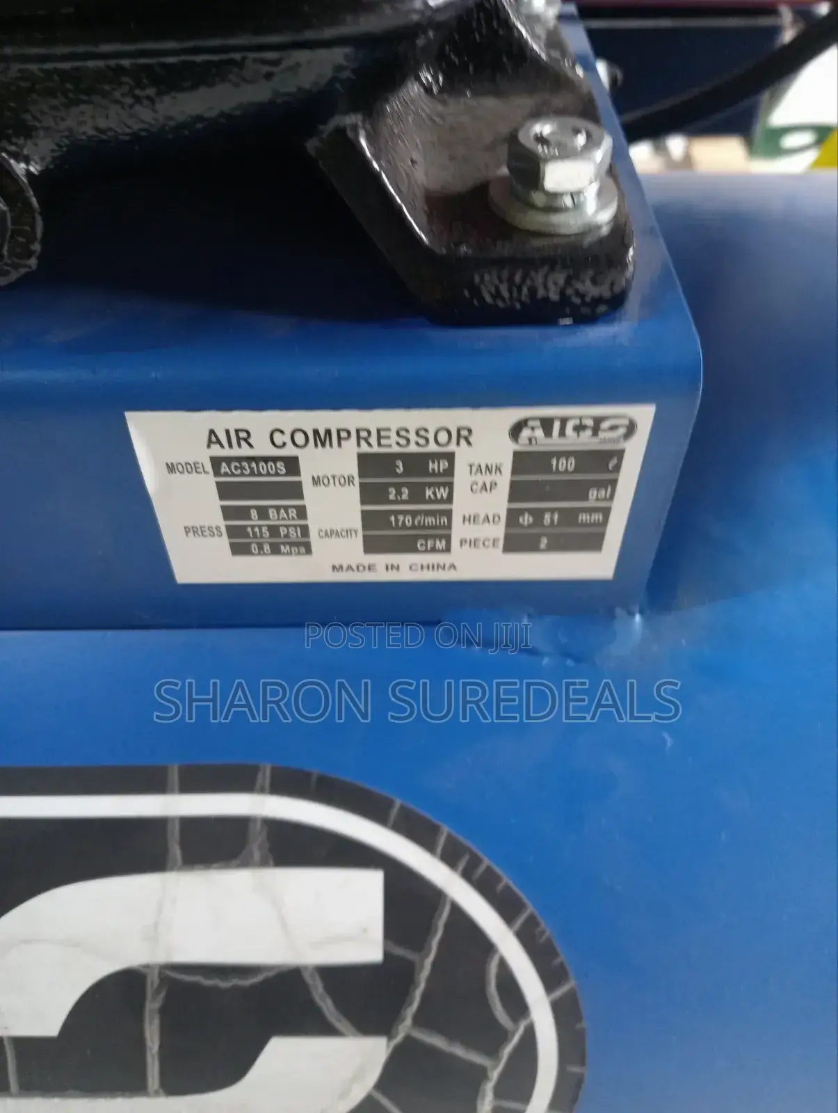 Aico Best Quality Air Compressor 100l/3hp Electrical