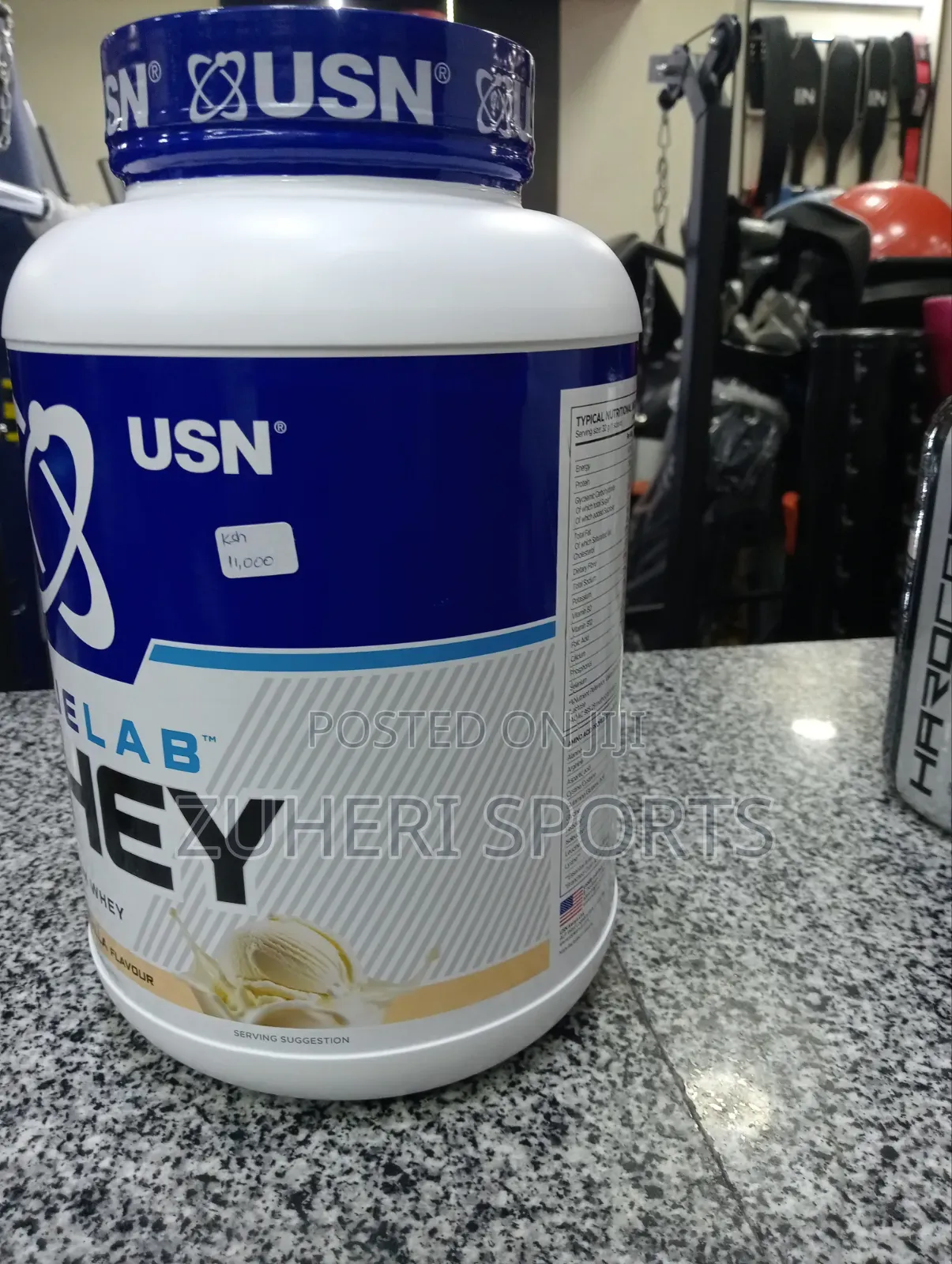 Usn Bluelab 100% Premium Whey Vanilla:Premium Muscle Support 2kg