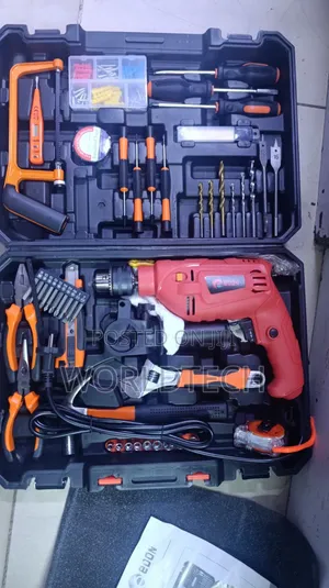Edon 118pc Electric Drillset/ Quality Electric Drill Set