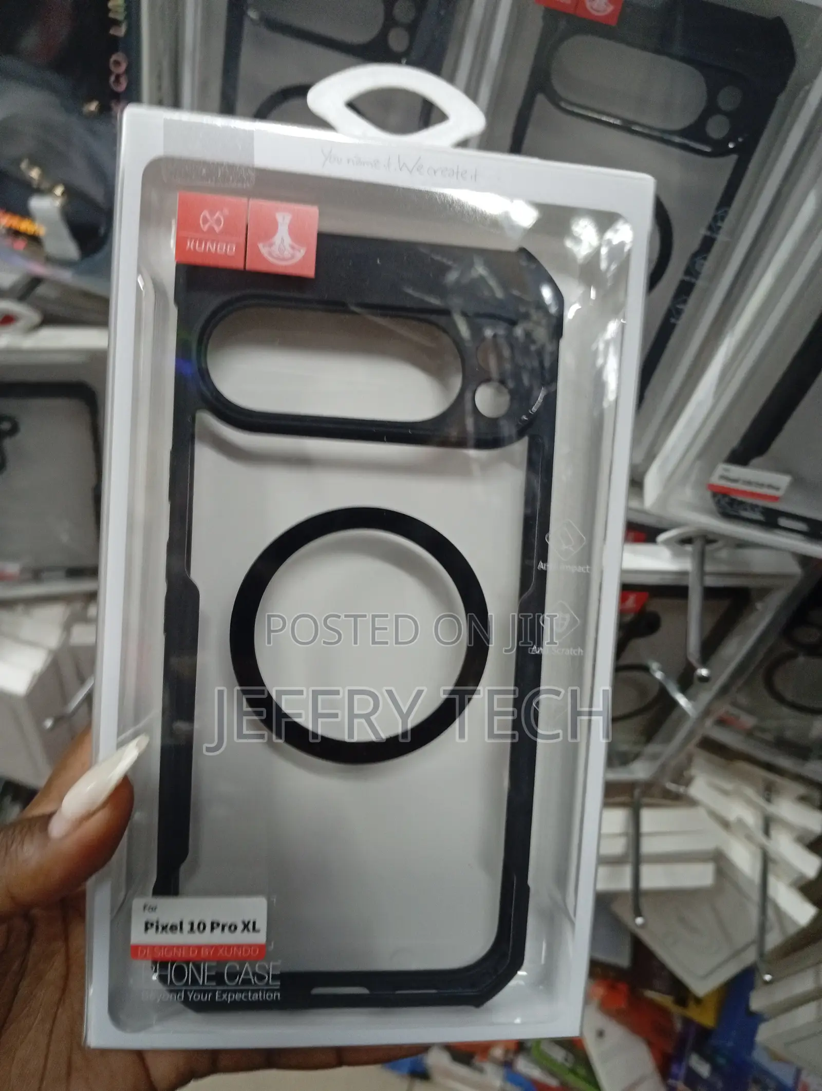 Google Pixel 10 Pro Xl Xund Transparent Ultra-Light Shockproof Case