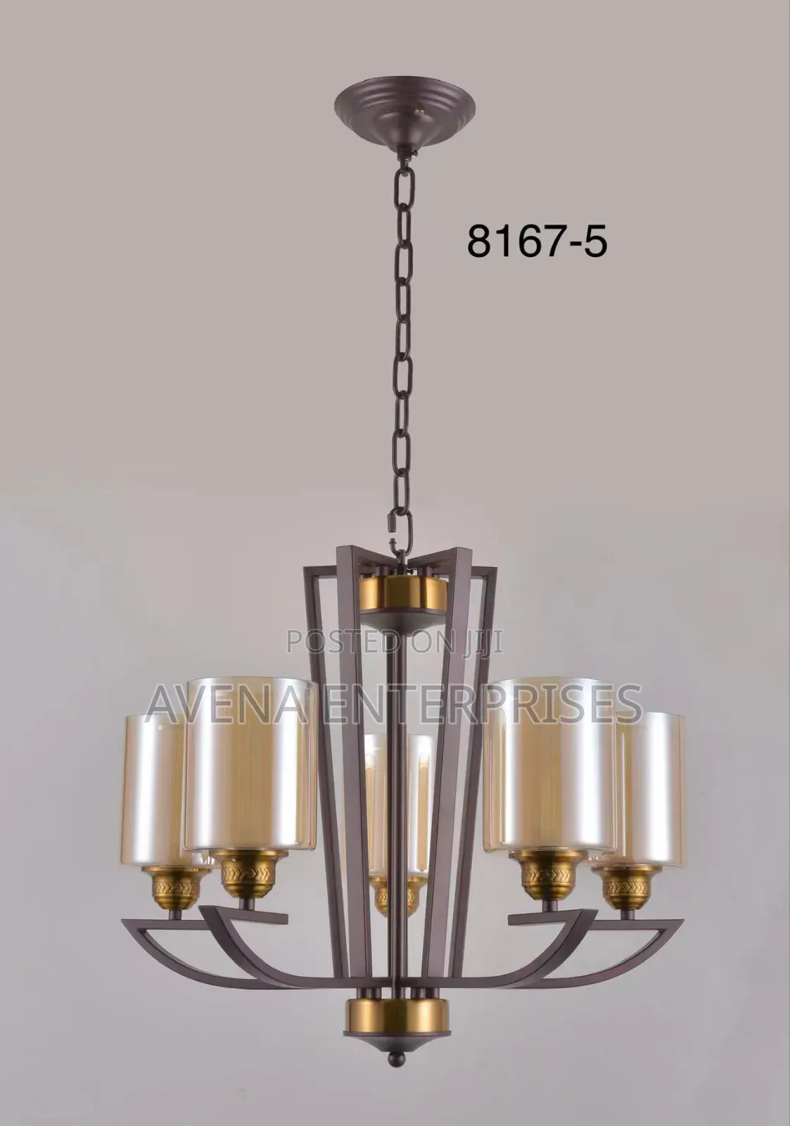 5 Arm Chandelier