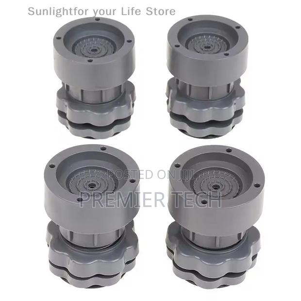 4pcs Heavy Duty Adjustable Height Washing Machine Anti Vibration Pad