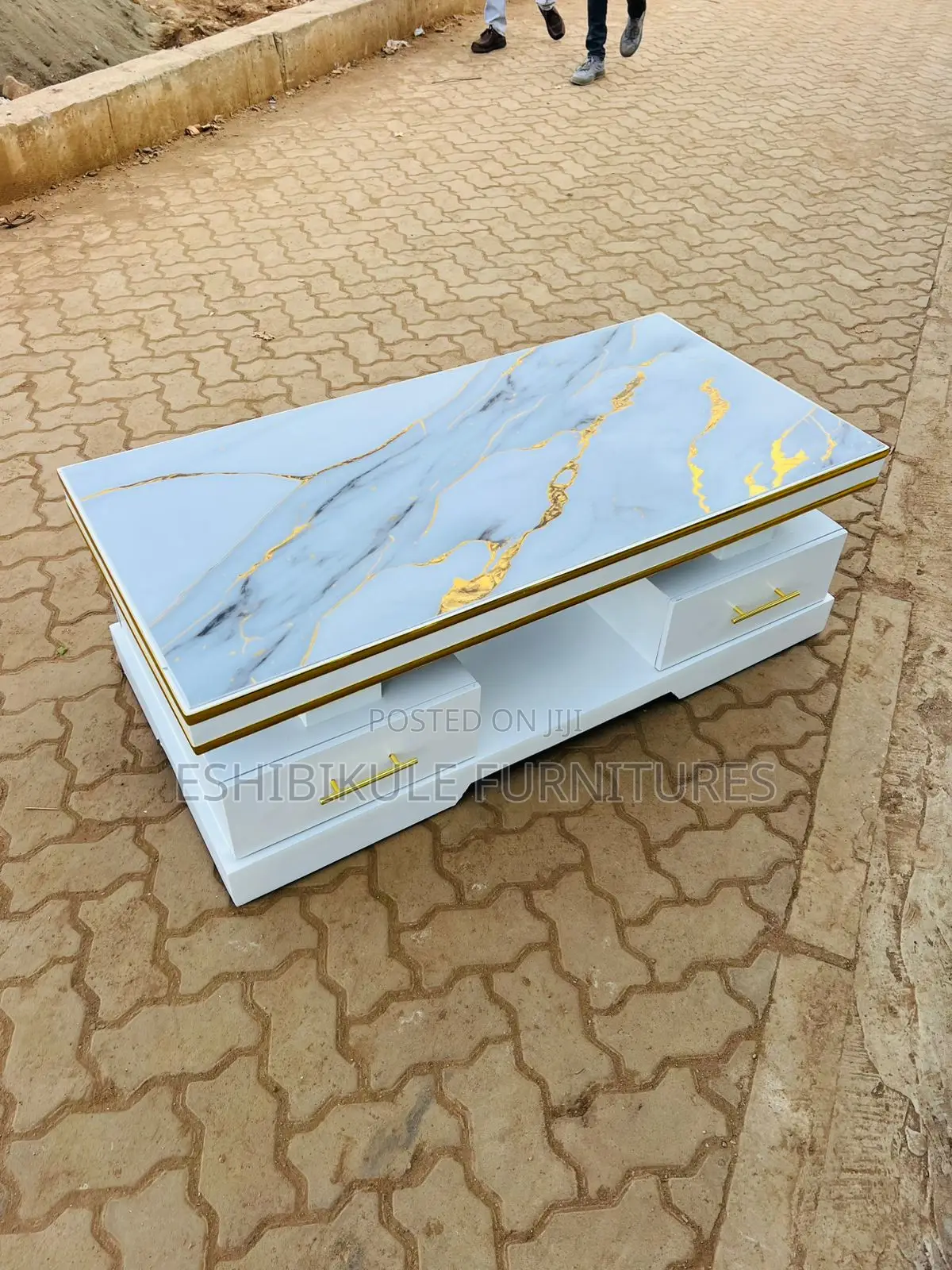 White Marble Coffee Table