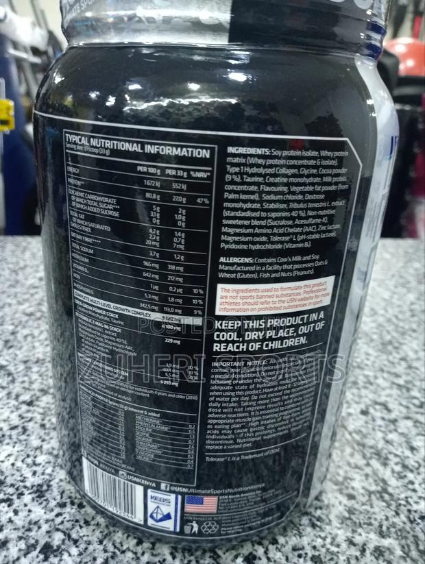 Usn Hardcore Whey Gh 908g : Chocolate - thumbnail 3