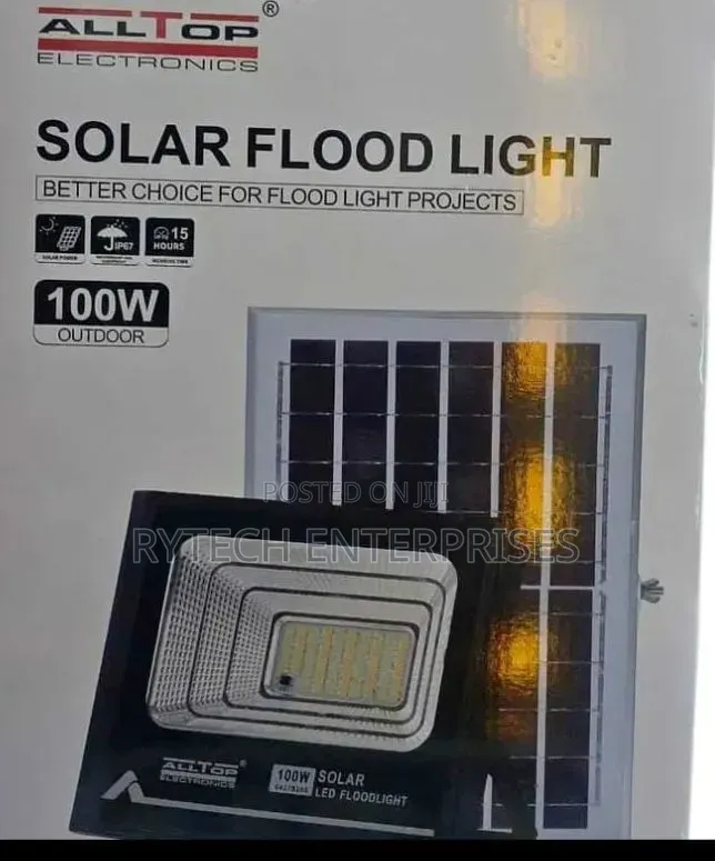 Alltops 100watts Solar Floodlights
