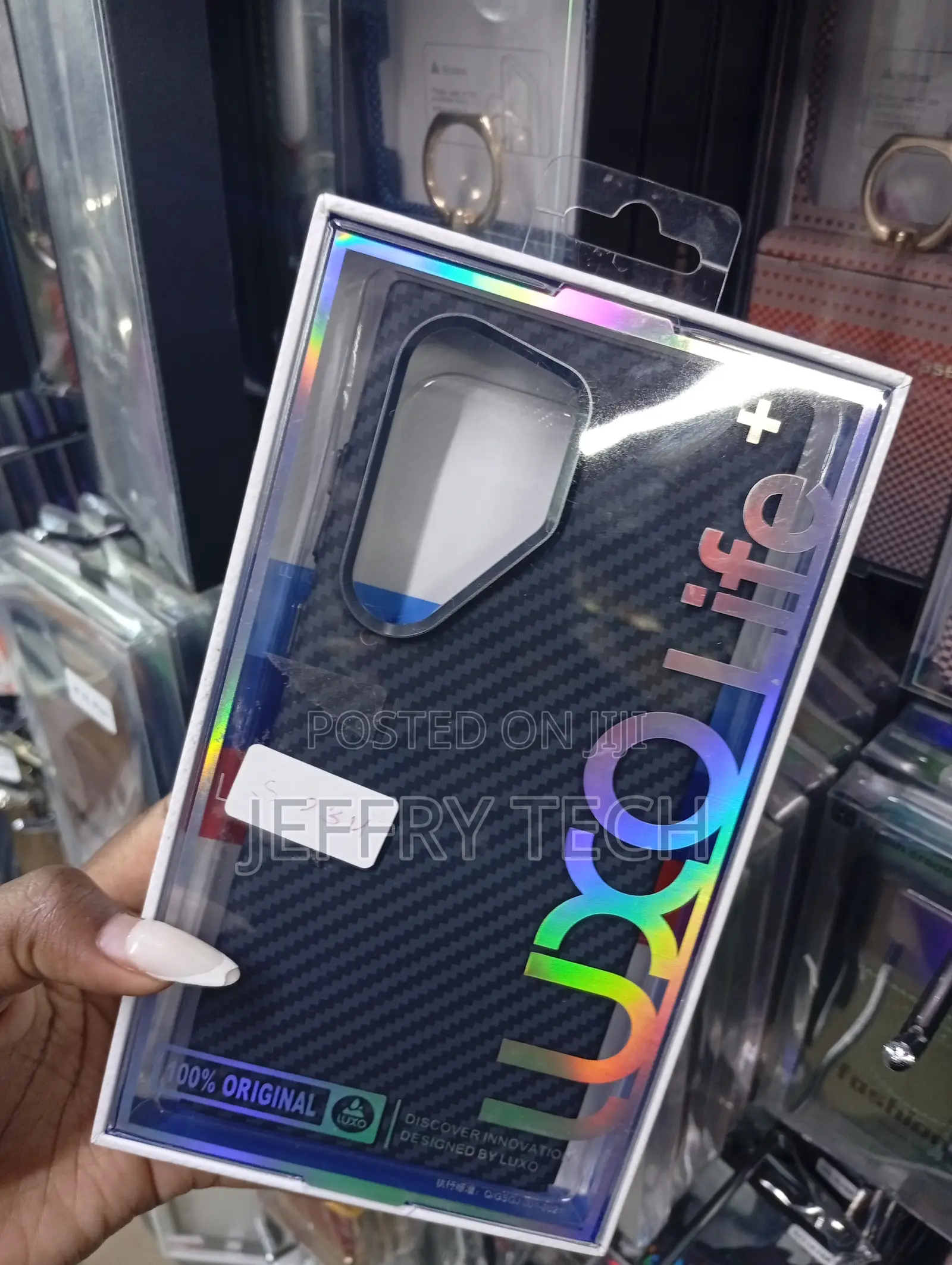 Samsung Galaxy Models Luxo Life Brand Phone Case