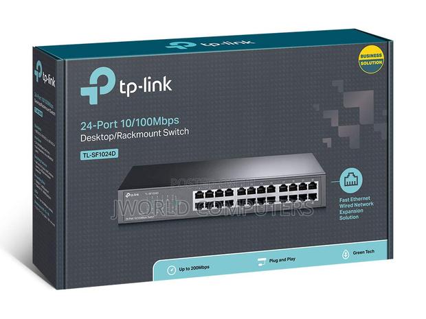 Tp Link 24port 10/100mb/S Tl Sf1024d - thumbnail 2