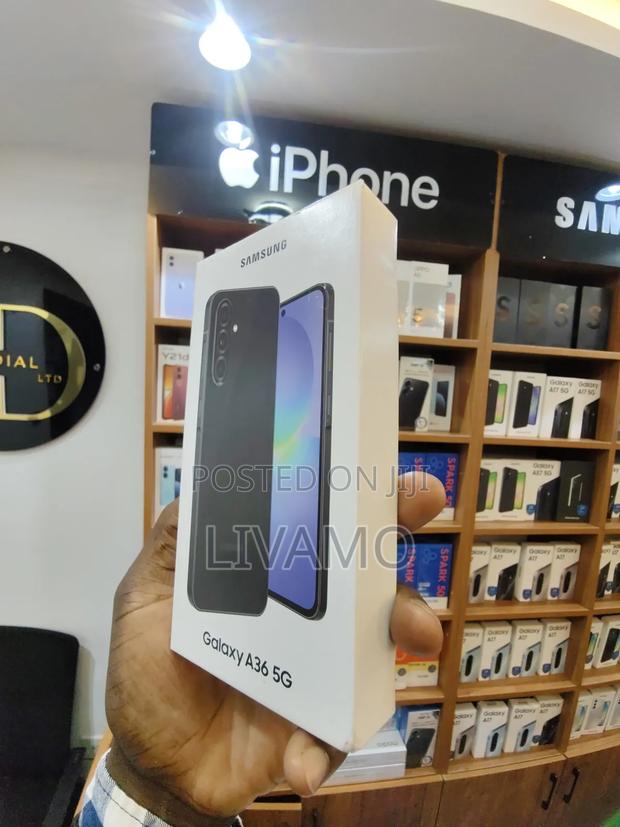 New Samsung Galaxy A36 256 GB Black - thumbnail 2