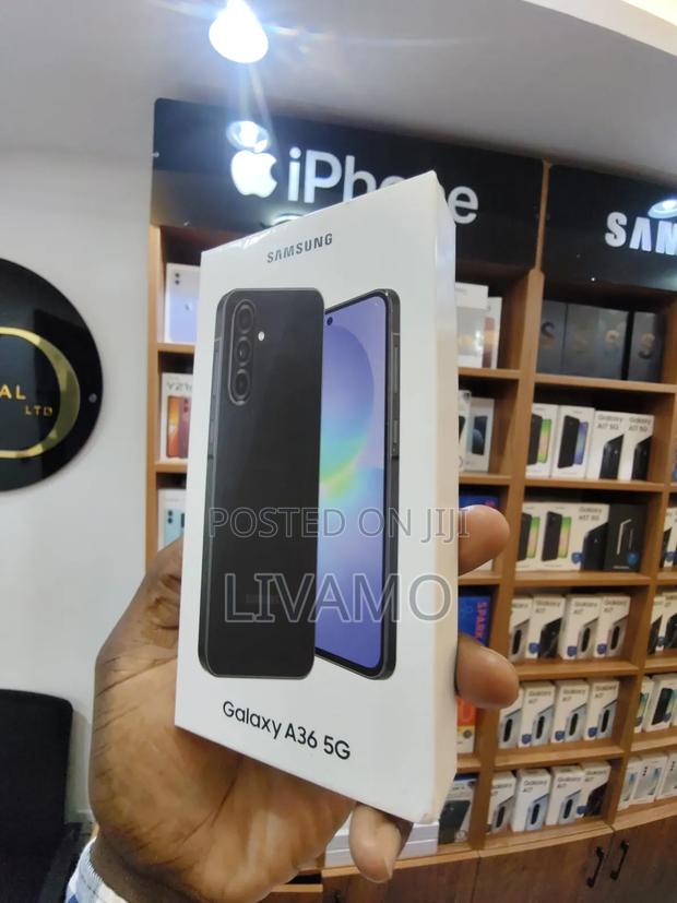 New Samsung Galaxy A36 256 GB Black - thumbnail 3