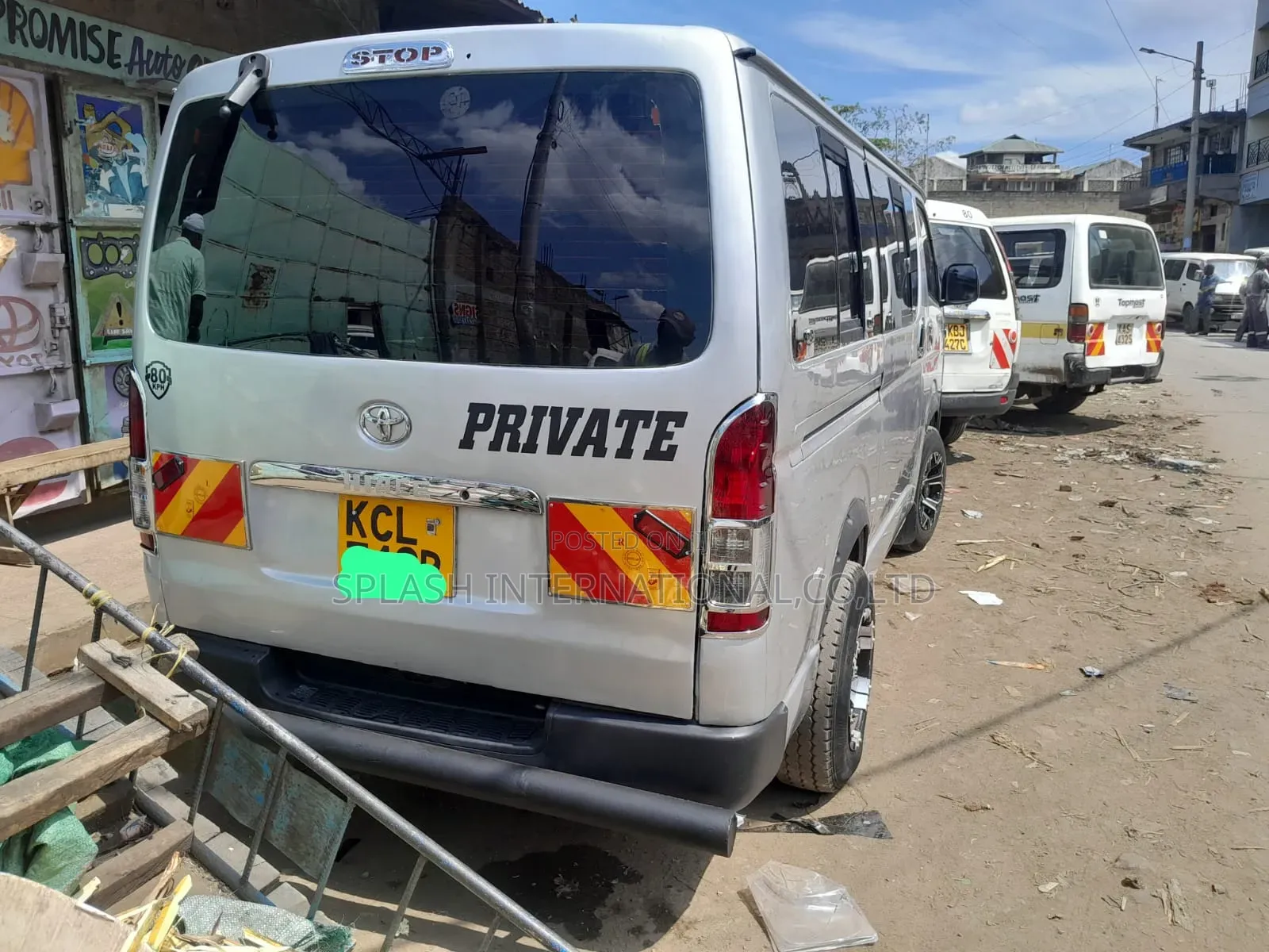 Toyota HiAce 2012 White