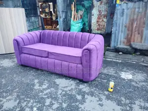 Purple Permanent Sofa Seat