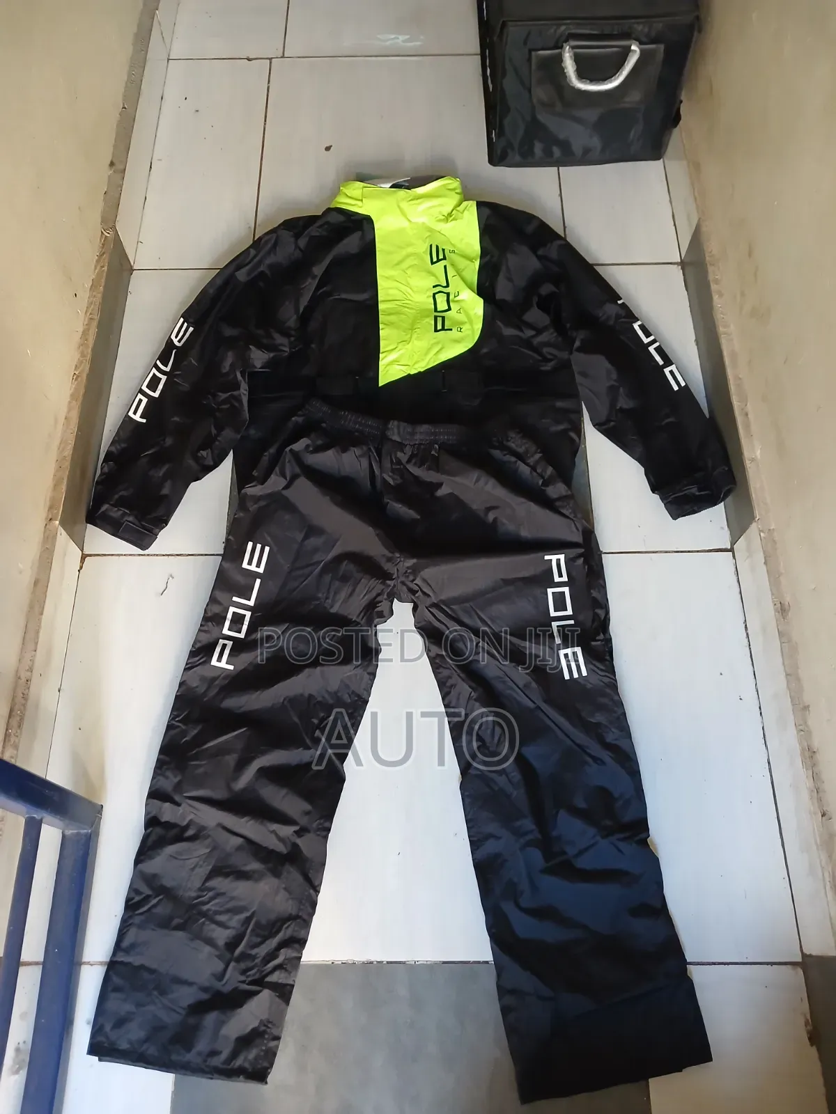 Waterproof Motorcycle Rain Coat Suit Reflective Riding Protection