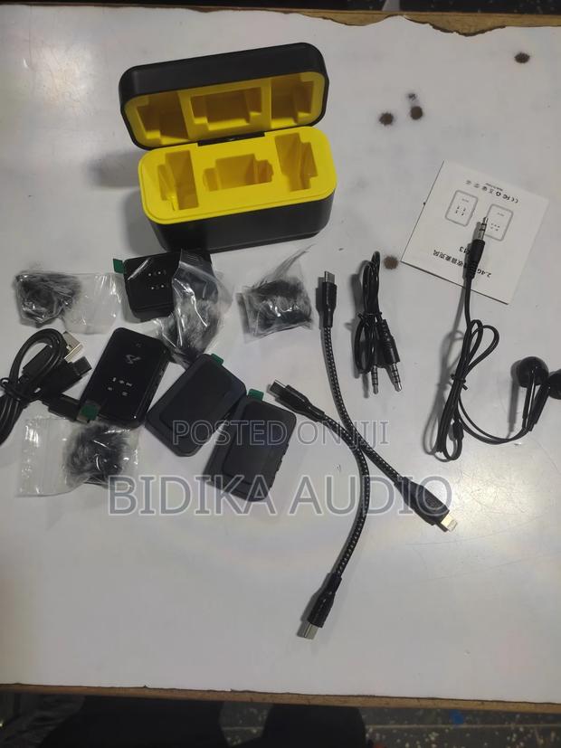 Sx13 Wireless Collar Lavalier Microphone System V5.3 Charging Case - thumbnail 3