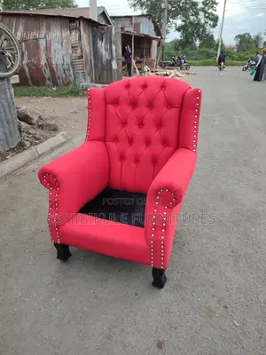 Red Grandfather Seat