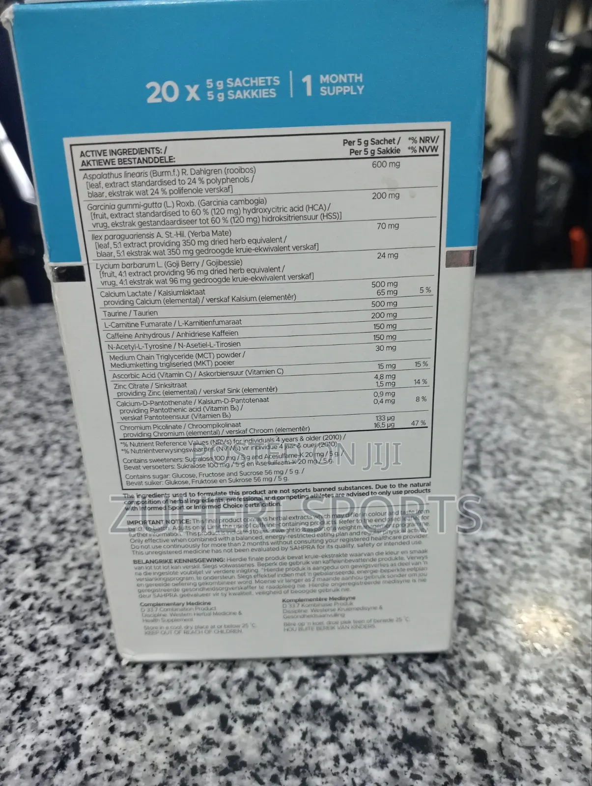 Usn Phedra Cut Slimpacks 20s ;Slimming Tea