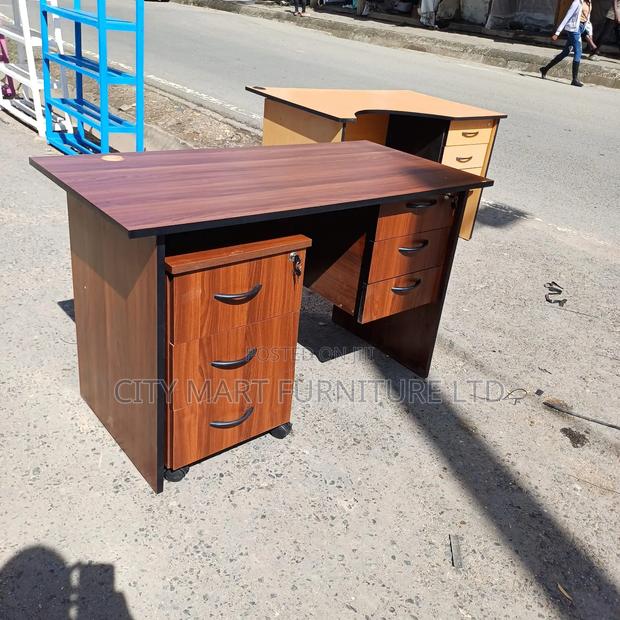 Spacious Modern Office Desk/Study Table + Mobile Pedestal Offers