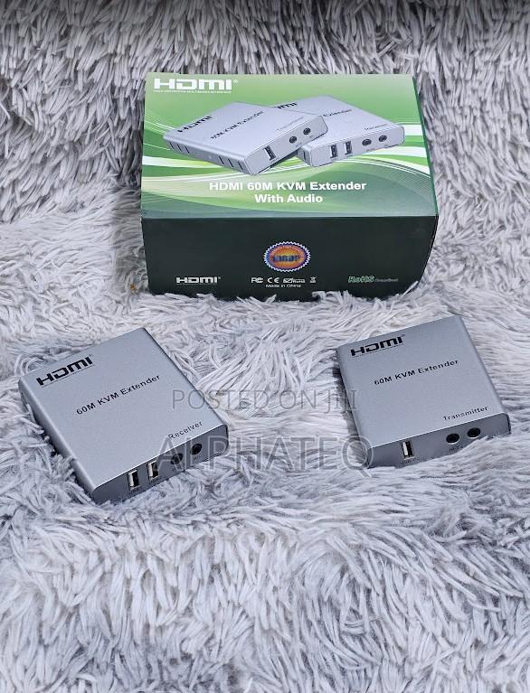Hdmi KVM Extender With Audio Long Range 60m