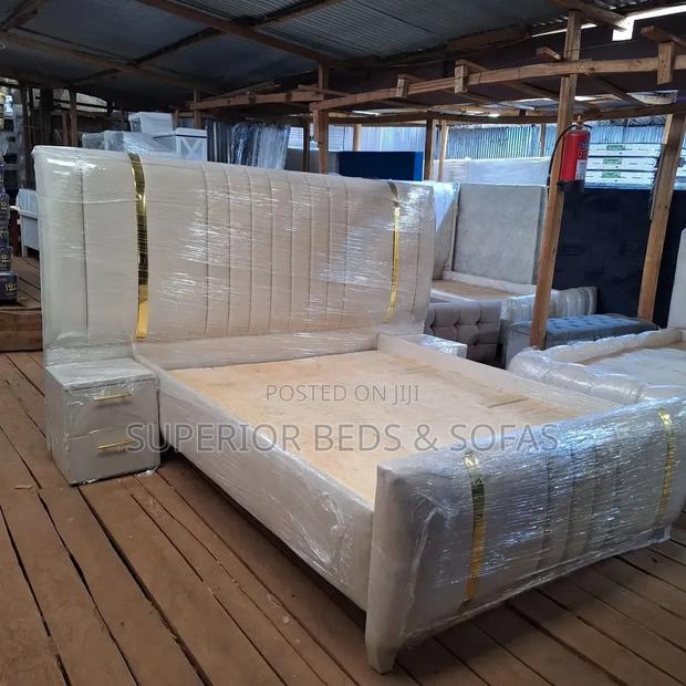 Luxury Wingback 5 by 6 Bed