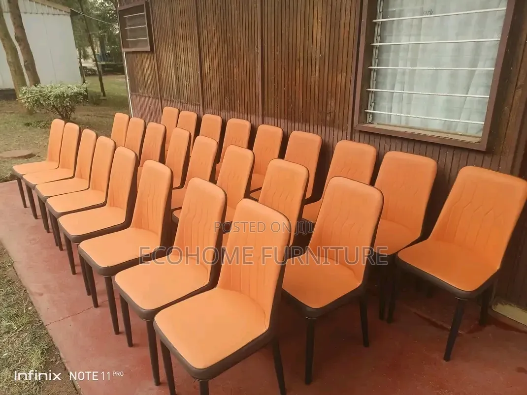 Armless Classic Brownish Event Chairs