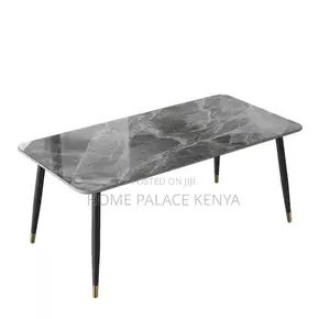 Home Dining: 4 Seater Marble Top Dining Set