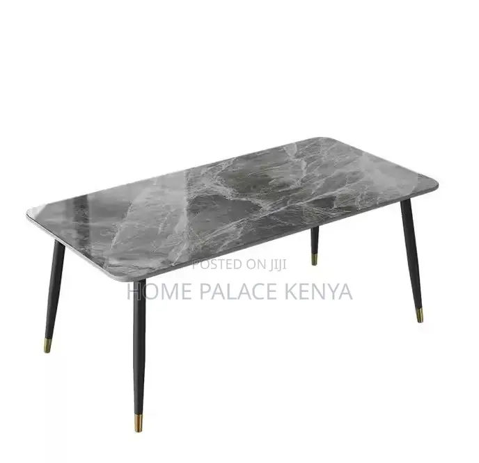 Home Dining: 4 Seater Marble Top Dining Set