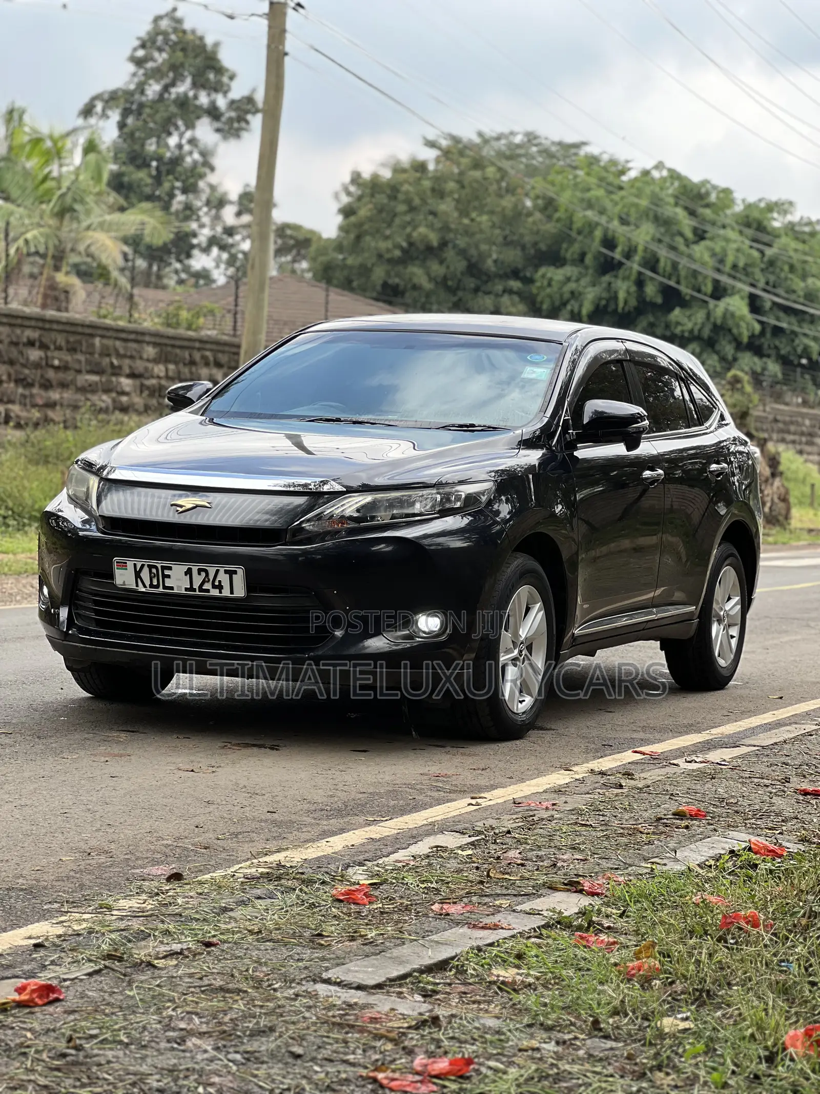 Toyota Harrier SV Premium 2014 Blue