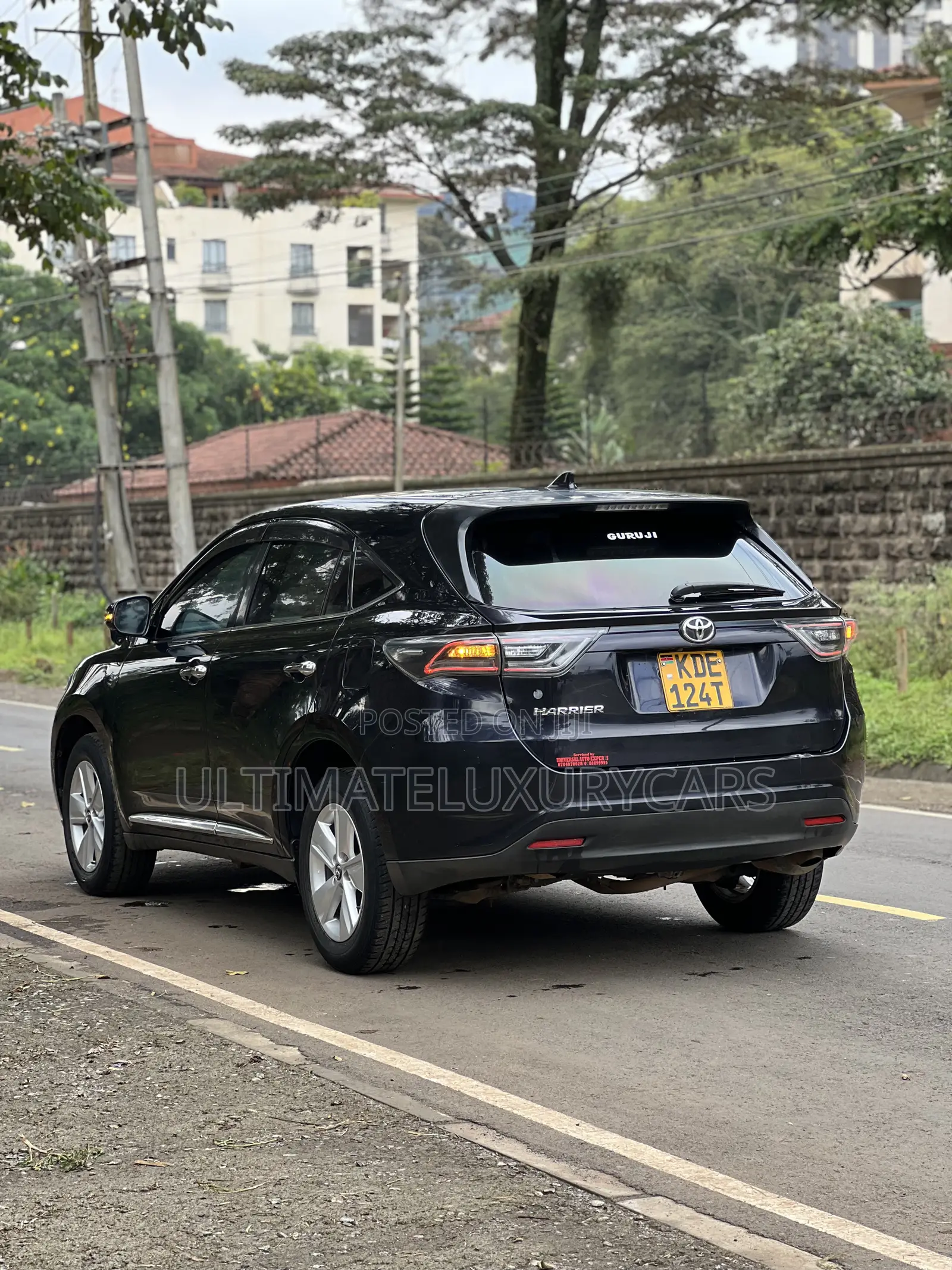 Toyota Harrier SV Premium 2014 Blue