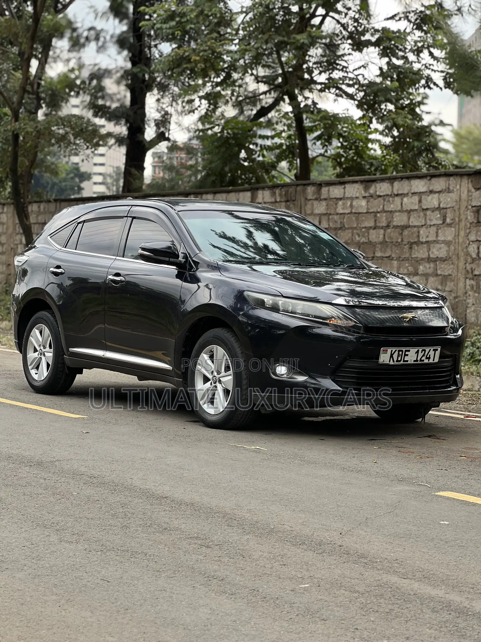 Toyota Harrier SV Premium 2014 Blue