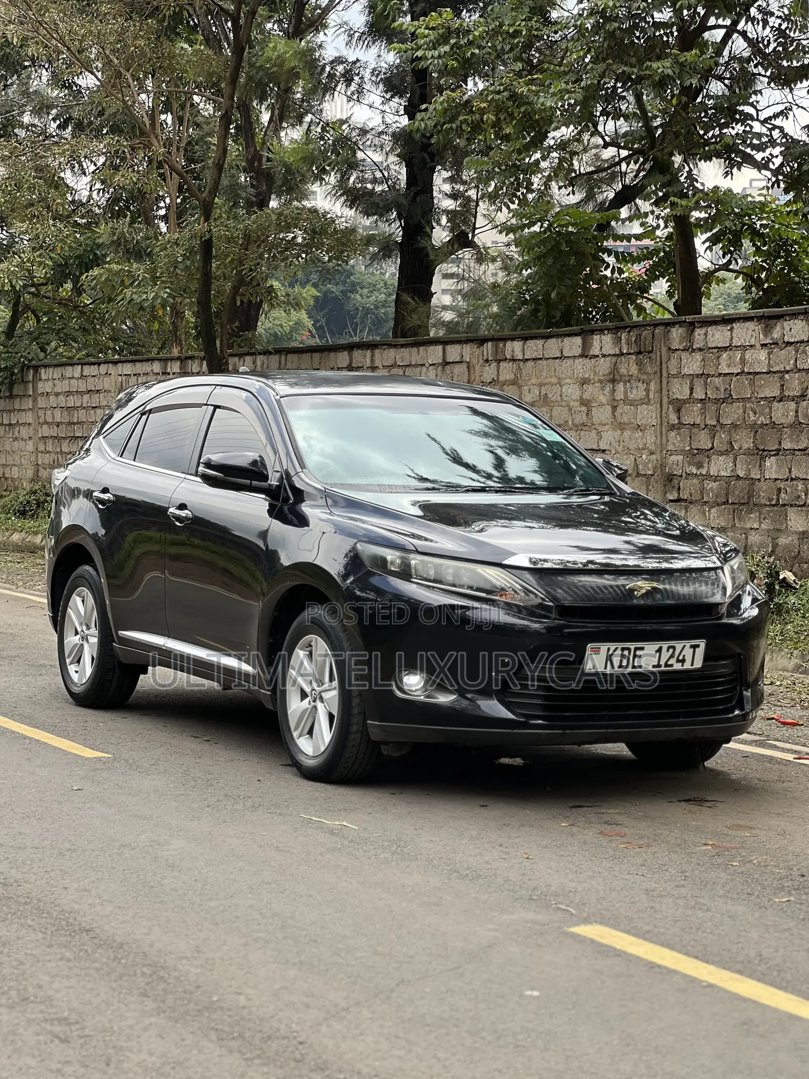 Toyota Harrier SV Premium 2014 Blue