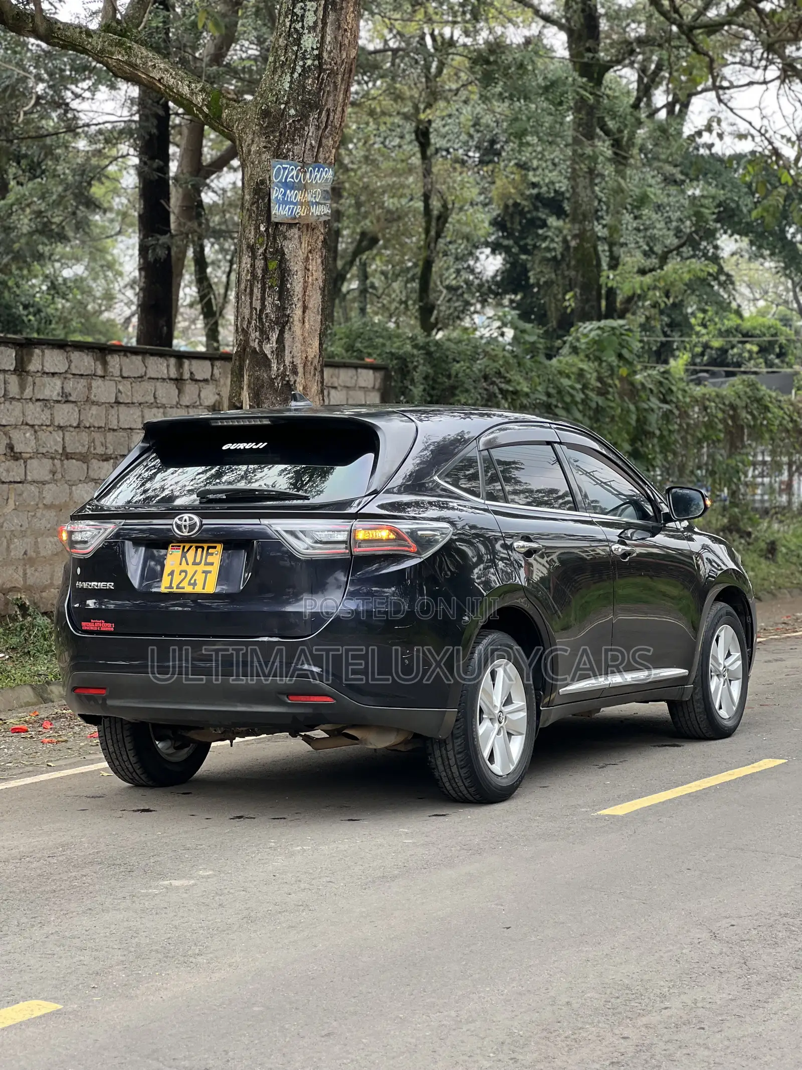 Toyota Harrier SV Premium 2014 Blue