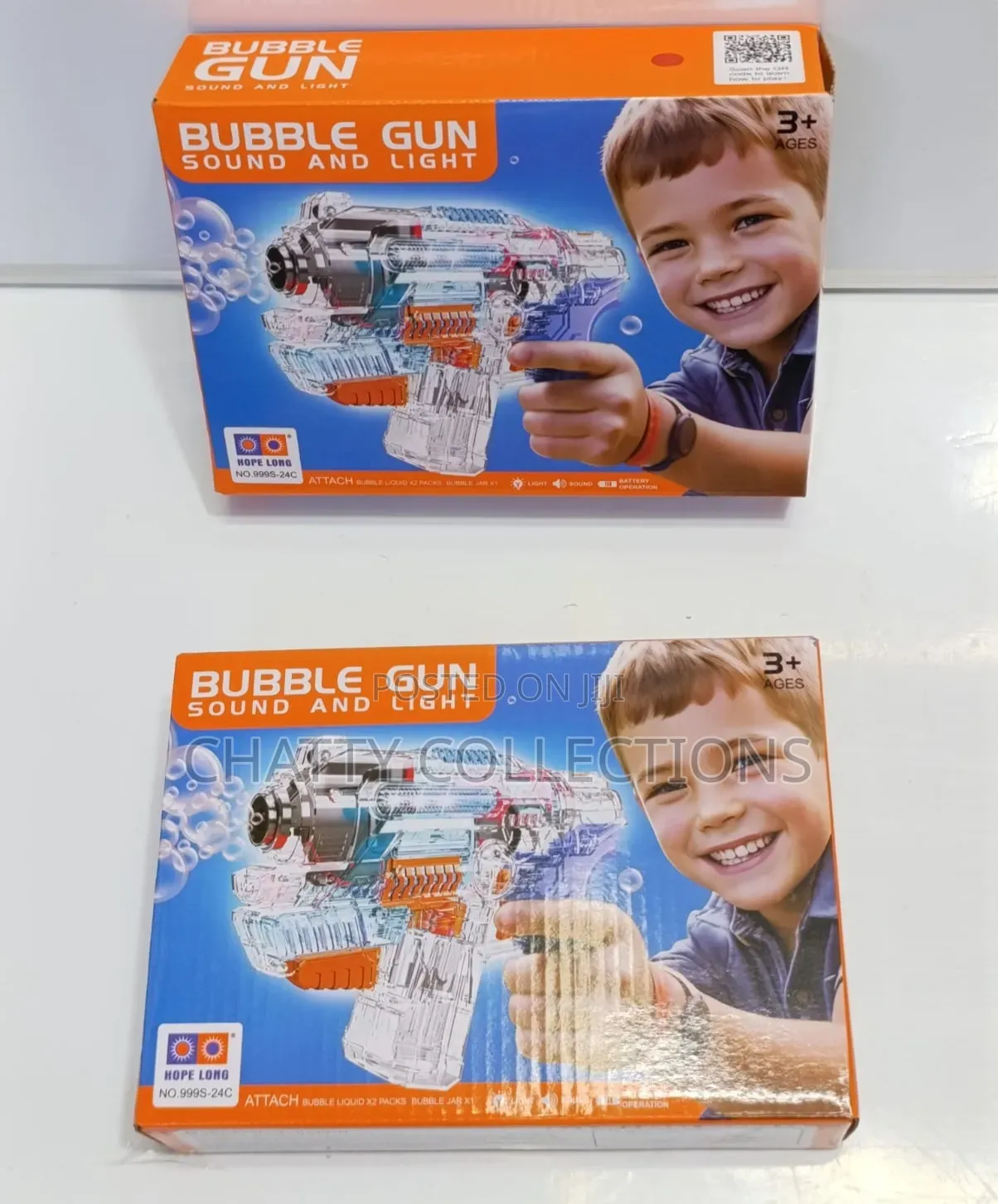 Bubble Gun With Sound and Light.