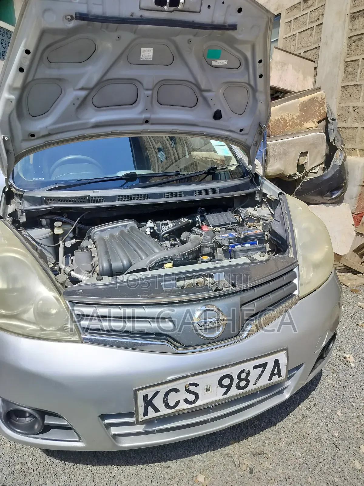 Nissan Note 2012 Gray