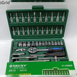46 Pieces Socket Wrench Set 