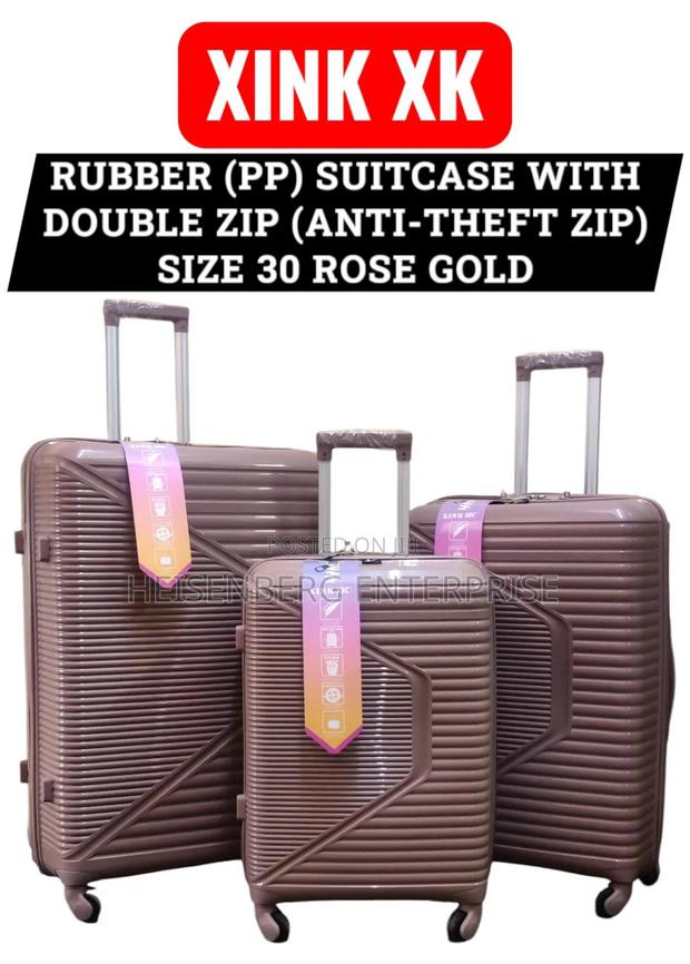 Size 30 3 in 1 Rubber Suitcase