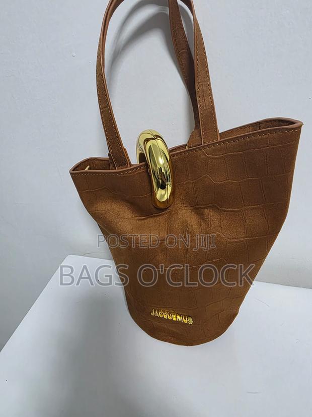 Authentic Jacquemus Le Petit Bambola Bag - Brown - thumbnail 7