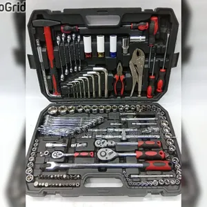 Heavy Duty 142-Piece Chrome Vanadium Tool Kit 
