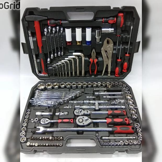 Heavy Duty 142-Piece Chrome Vanadium Tool Kit