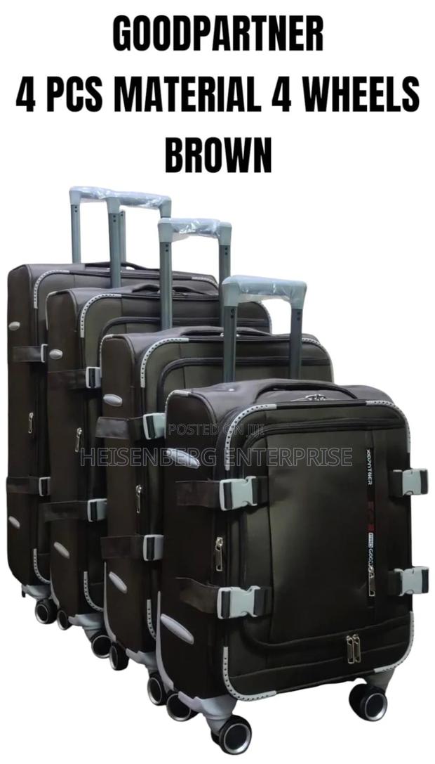 Goodpartner 4pcs With 4 Wheels Material Suitcase - thumbnail 3