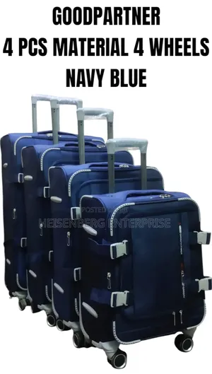 Goodpartner 4pcs With 4 Wheels Material Suitcase