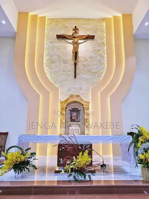 Church Alter Gypsum Design and Installation