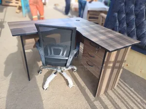Neat 1.2m by 1.2m Modern Lshaped Office Desk +Mesh Chair Offers