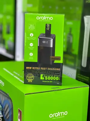 Oraimo 85w Powerjet Anifast 50000mah Powerbank